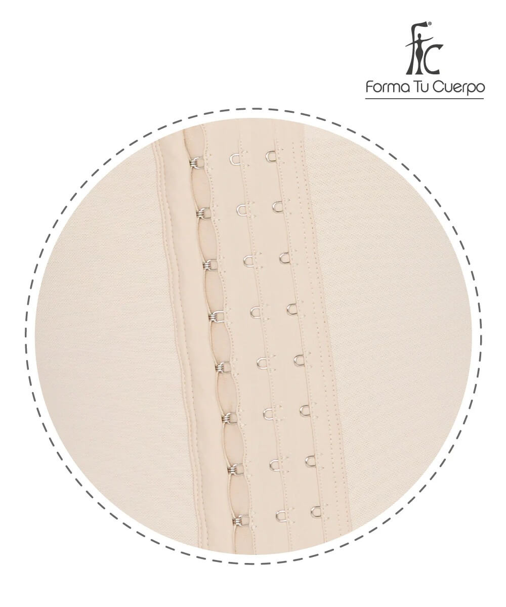 Vest Shaper With Short Sleeves • Beige  • Black ( Ref. O-062 / O-066 )